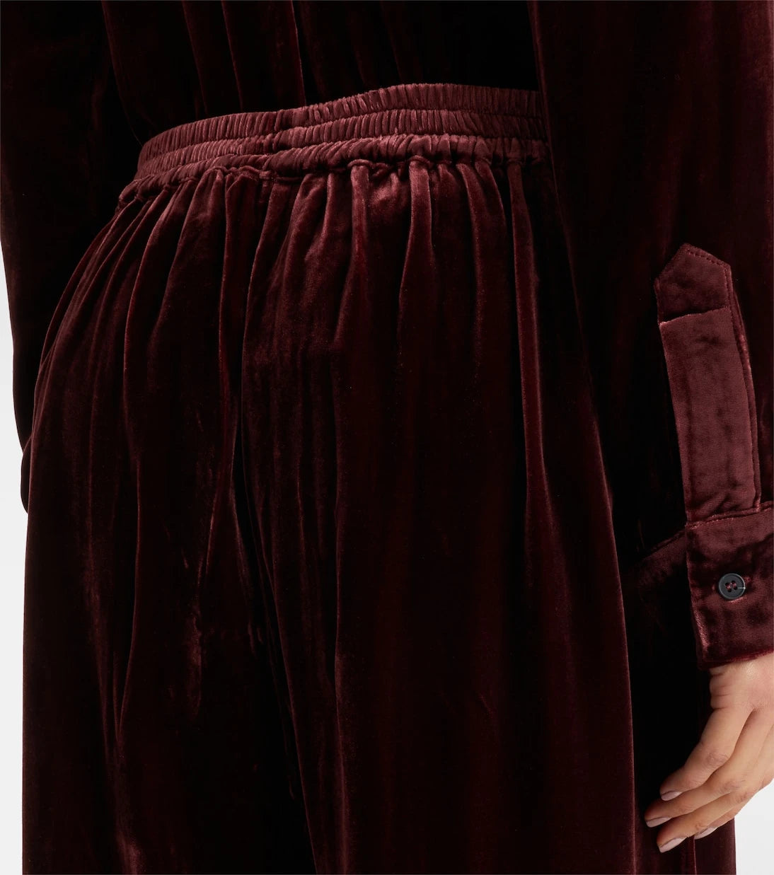 Asceno - London velvet pajama pants