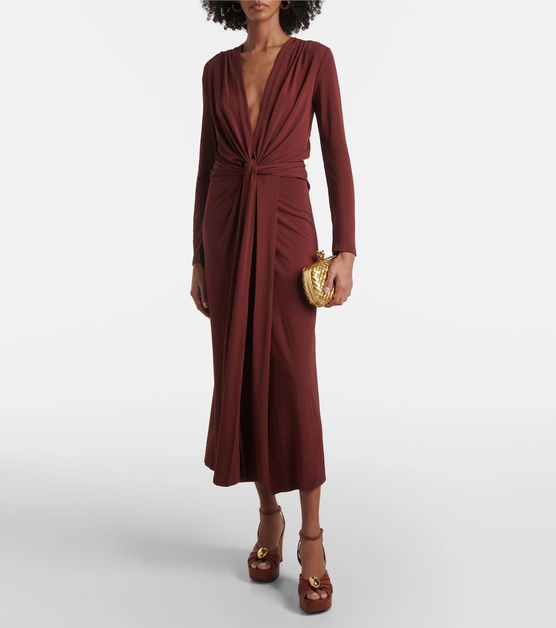 Johanna Ortiz - Finding Yourself draped jersey maxi dress