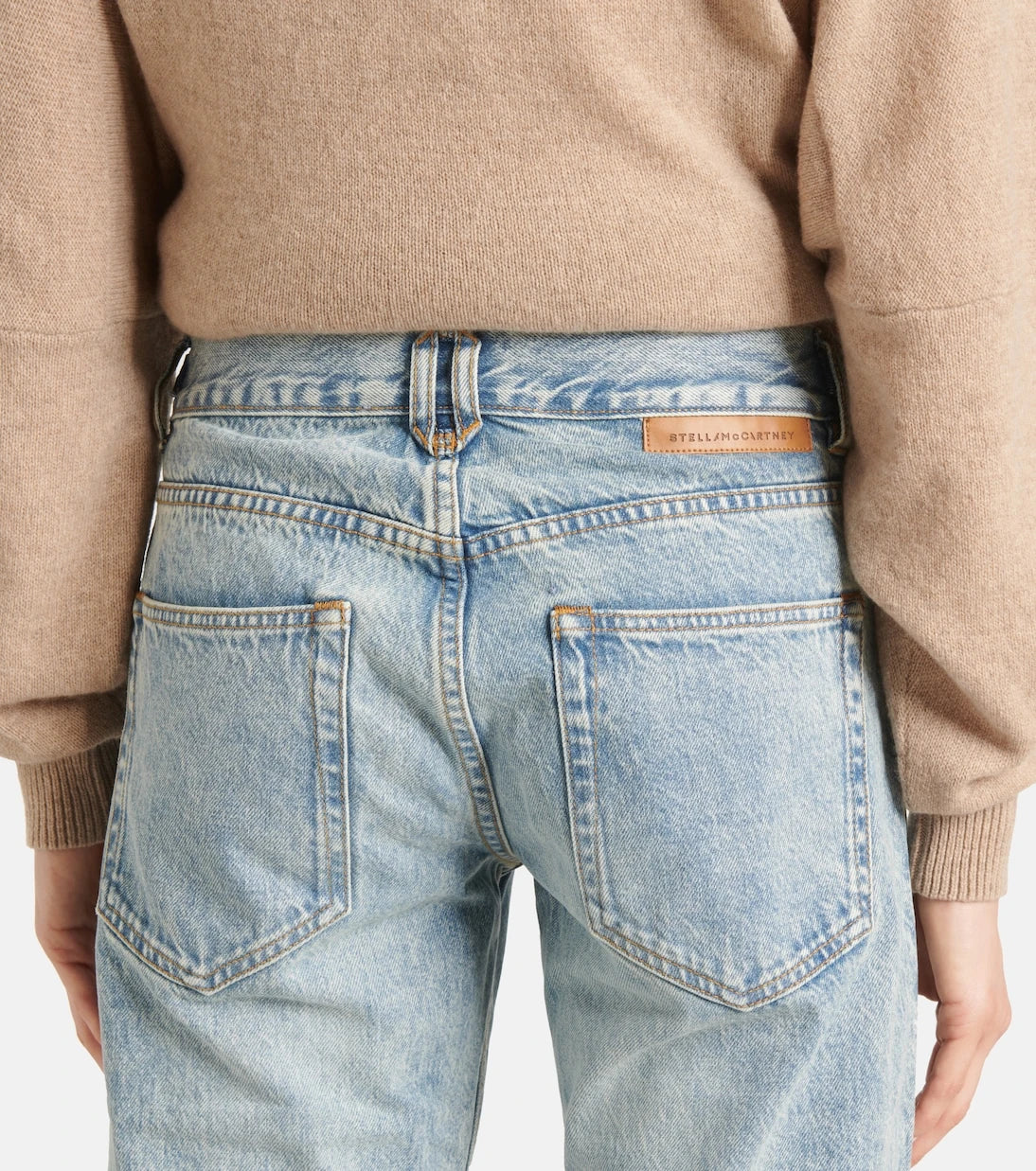 Stella McCartney - Low-rise flared jeans
