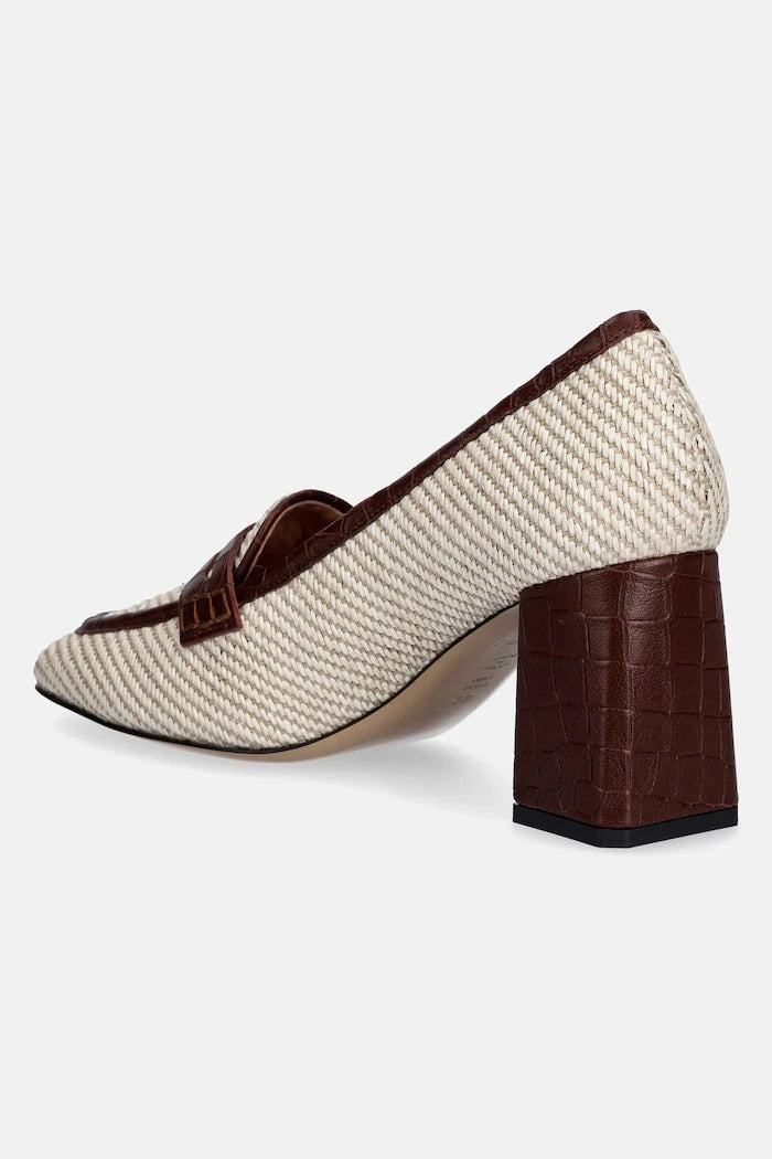 Pollini обувки с дебел ток