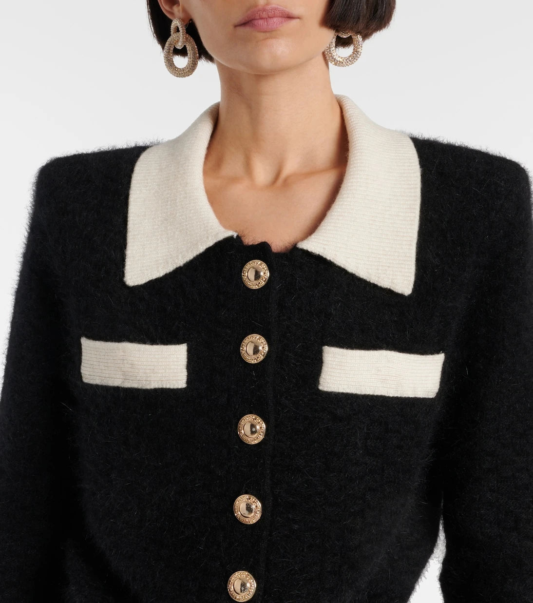 Self-Portrait - Cropped cardigan