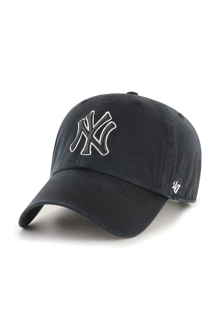 Памучна шапка с козирка 47 brand MLB New York Yankees