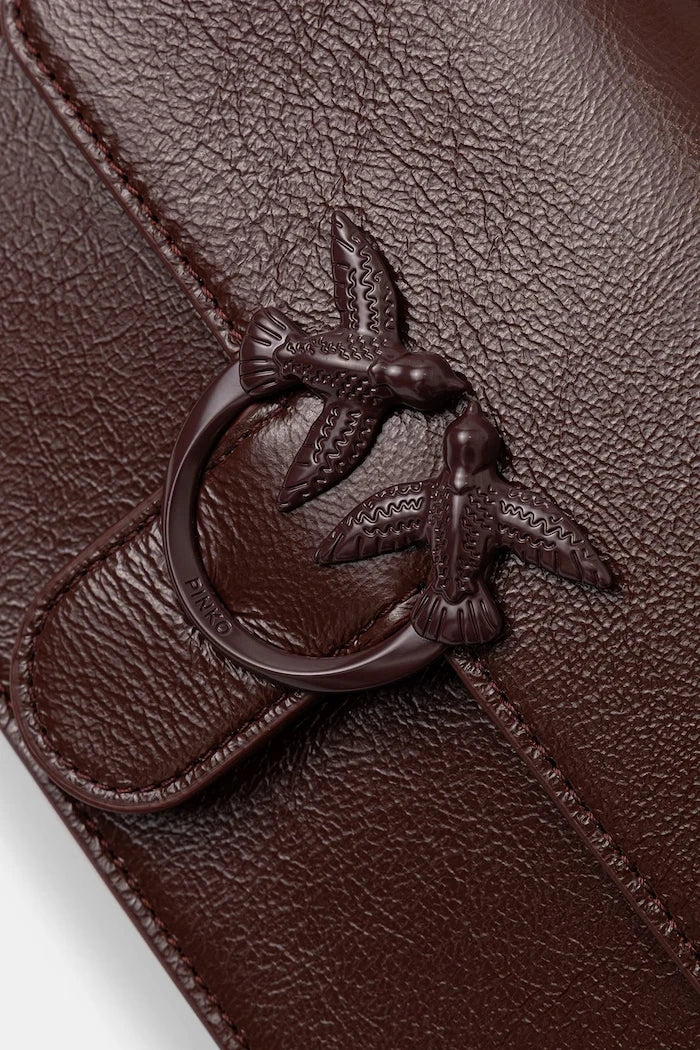 Pinko чанта crossbody дамска от кожа