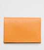 Prada Orange Small Saffiano Leather Bifold Wallet