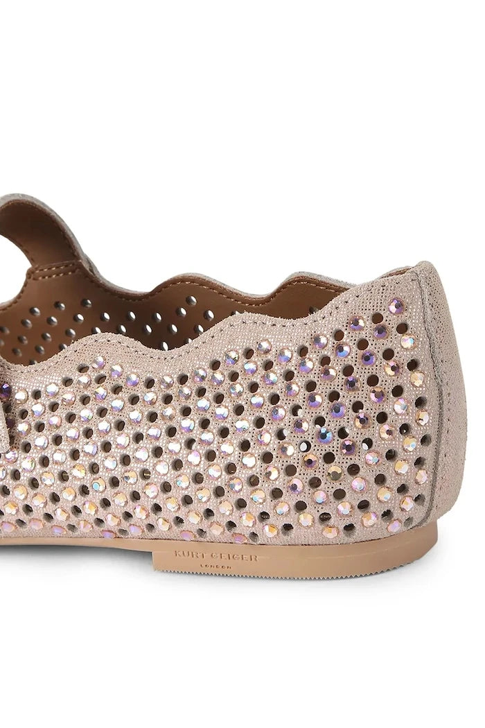 Kurt Geiger London Wavy Mayfair Ballet Flat