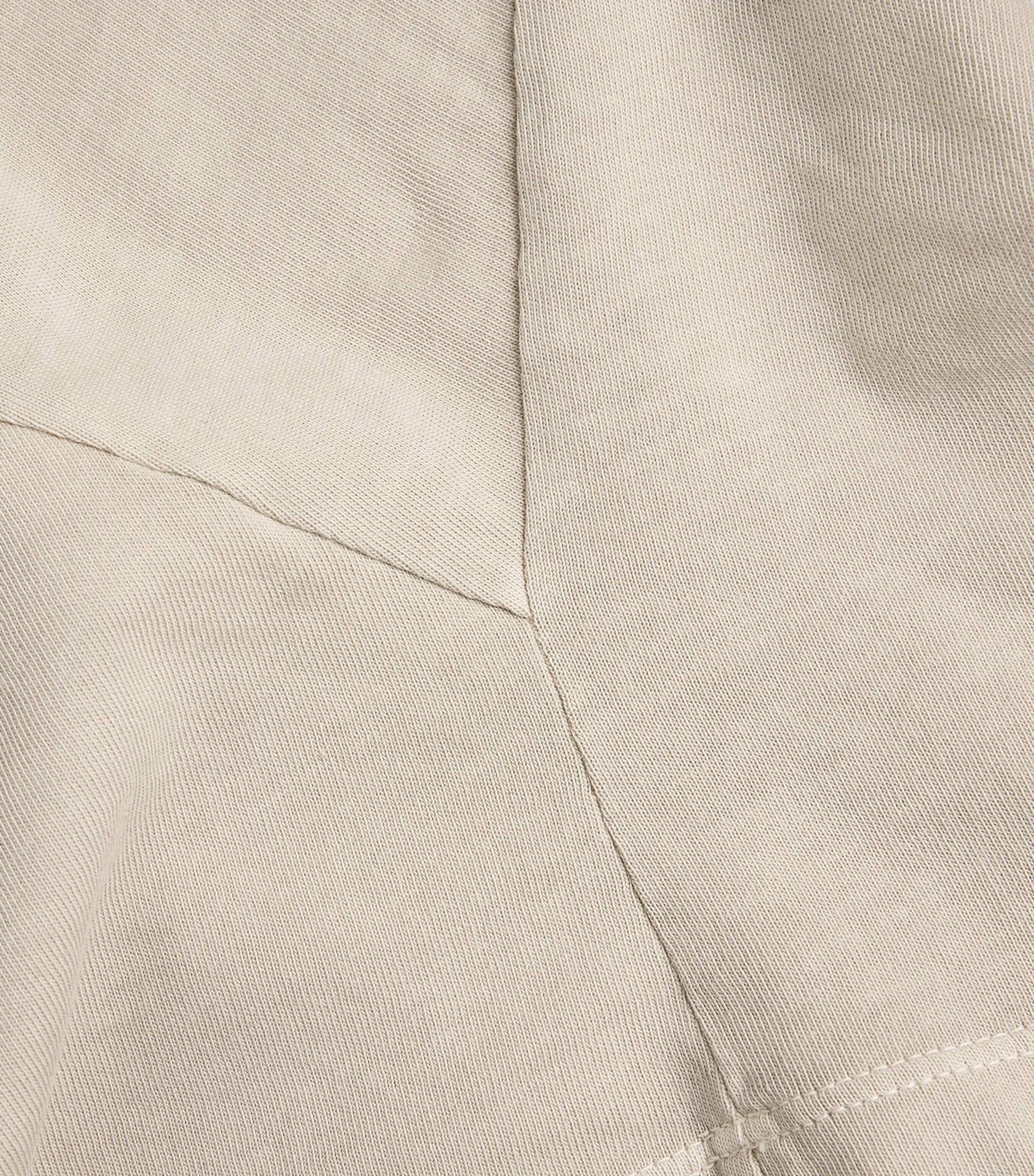 AGOLDE Beige Organic Cotton Beth T-Shirt