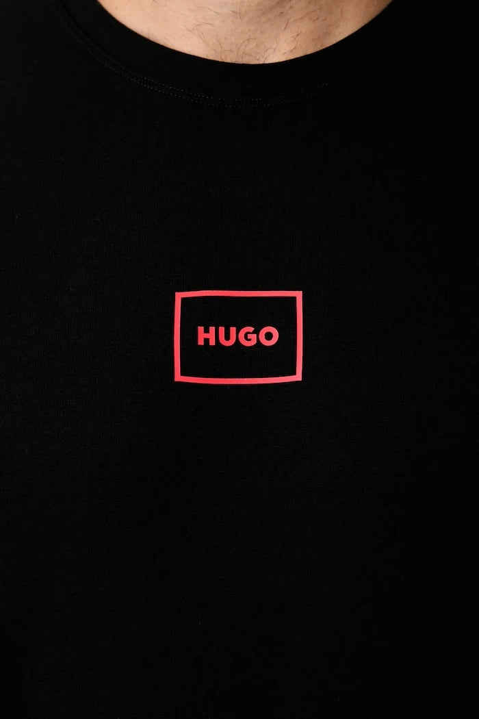 HUGO erkek iki parçalı pamuklu pijama SOREN SHORT SET