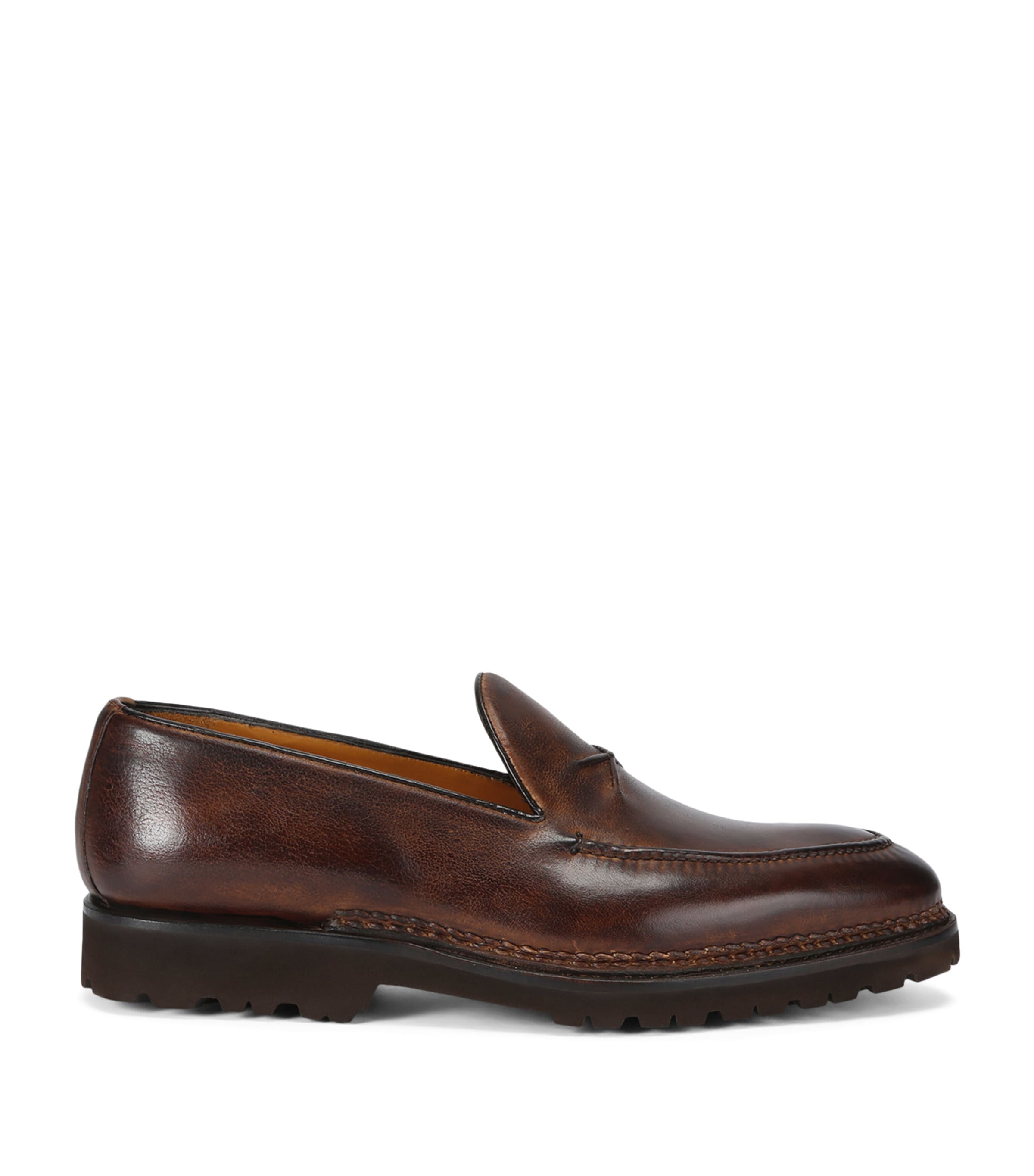Bontoni Leather De Bustis Loafers