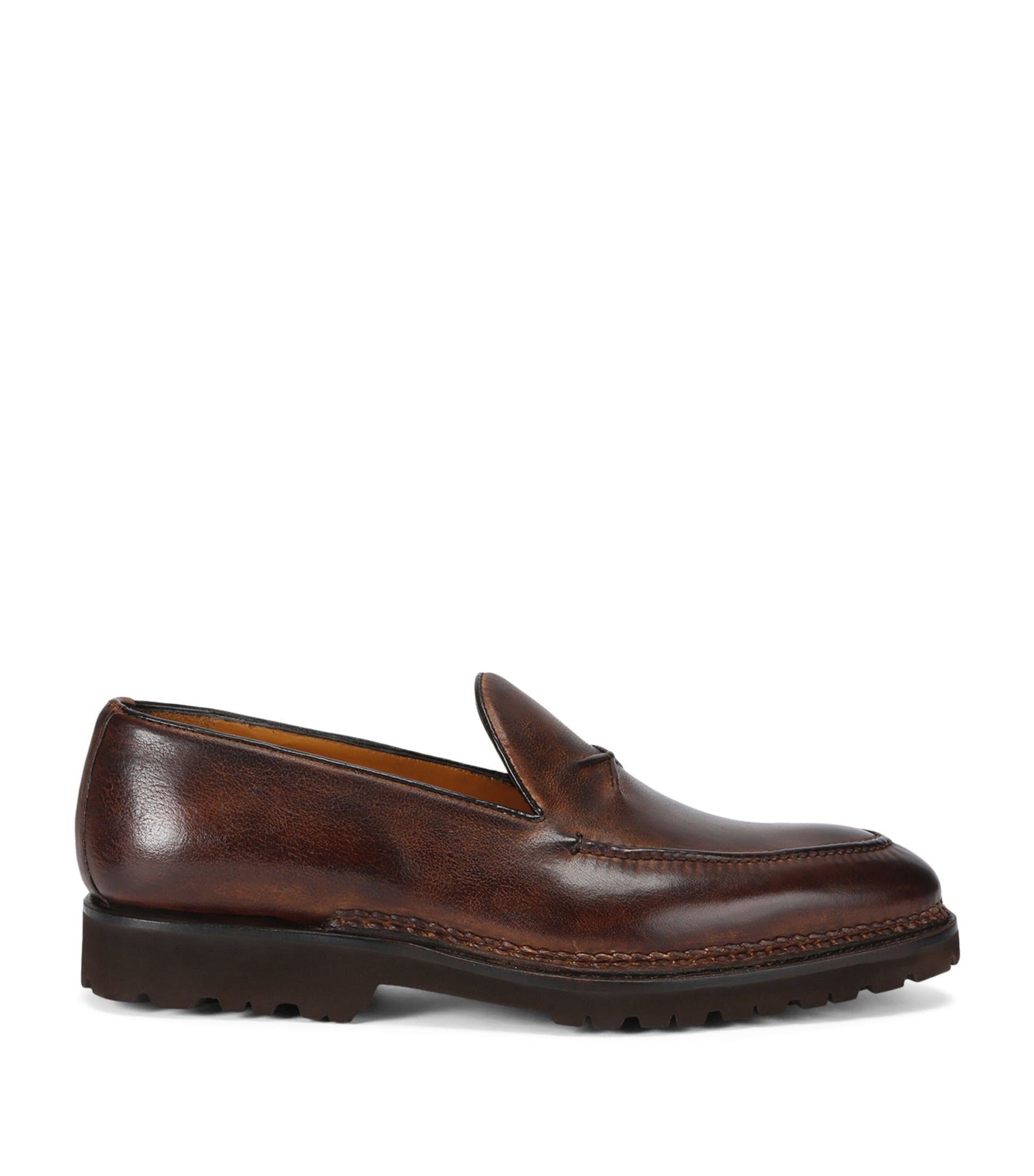 Bontoni Leather De Bustis Loafers