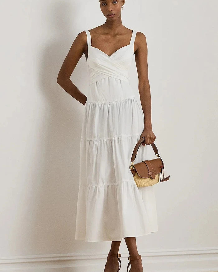 Lauren Ralph Lauren Pamuklu Elbise
