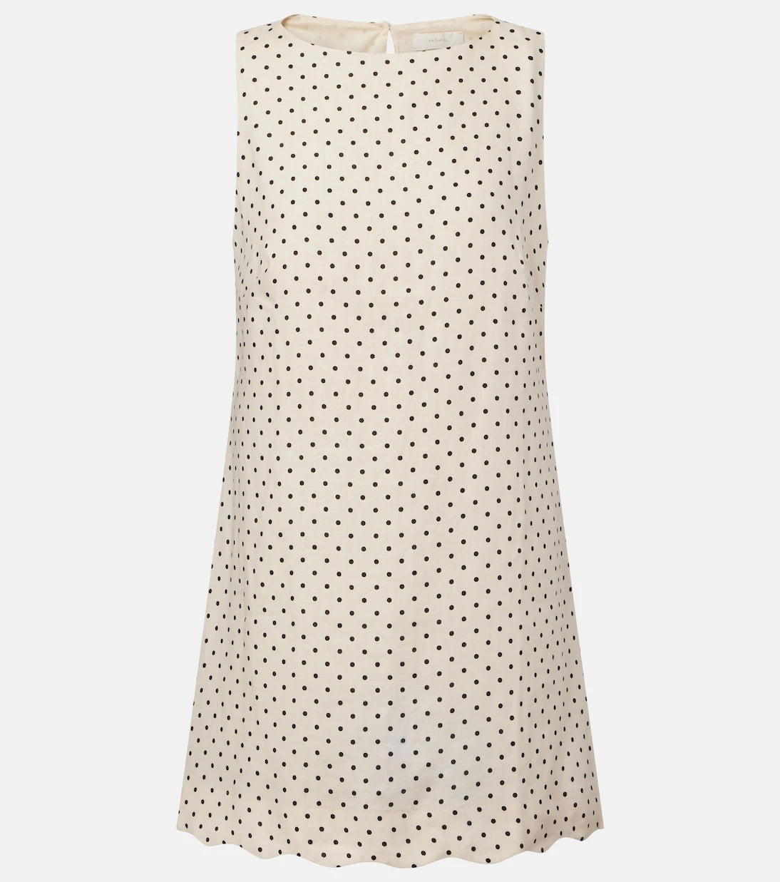 Faithfull - Iria polka-dot linen minidress