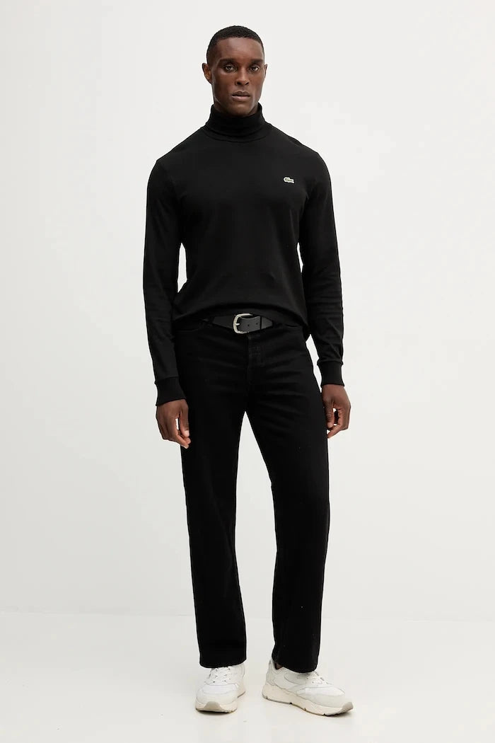 Lacoste Uzun Kollu Pamuklu Bluz