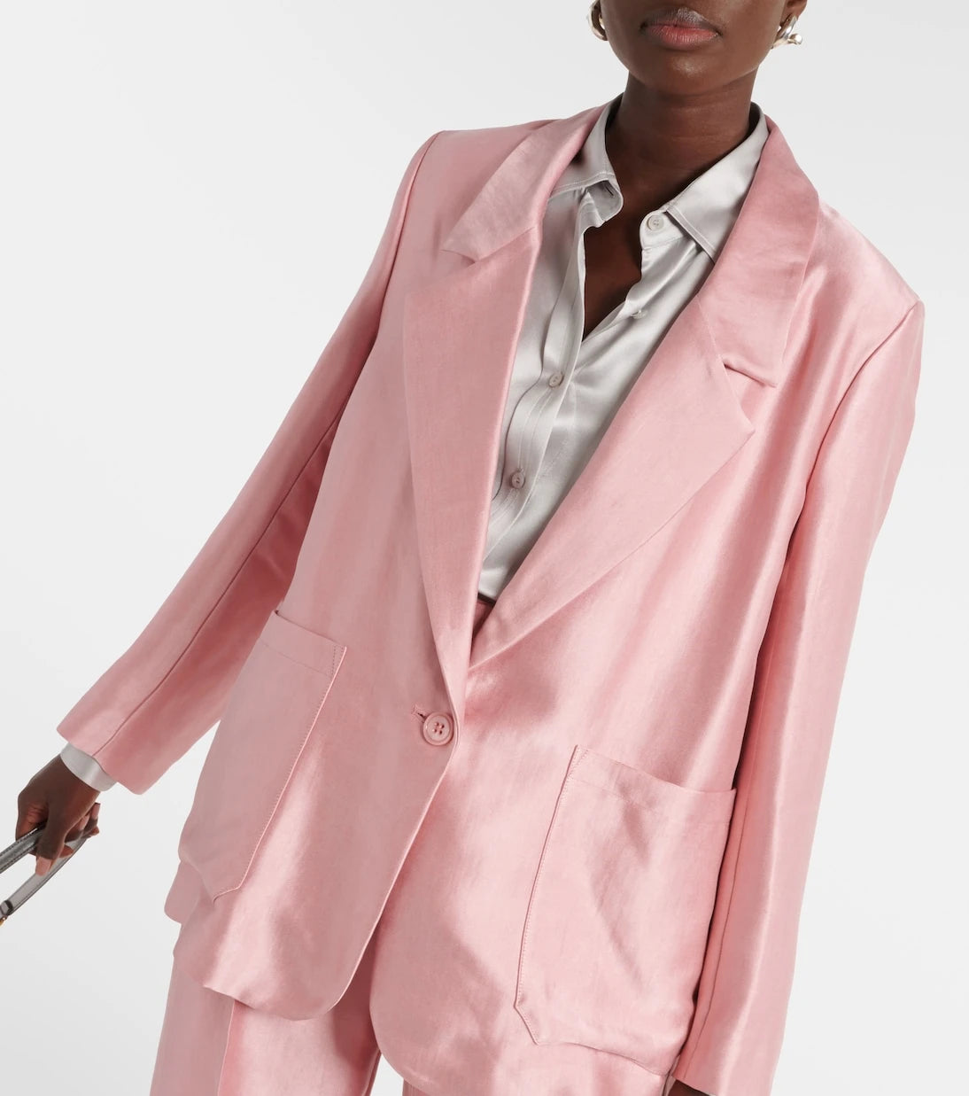 Dorothee Schumacher - Slouchy Elegance satin blazer