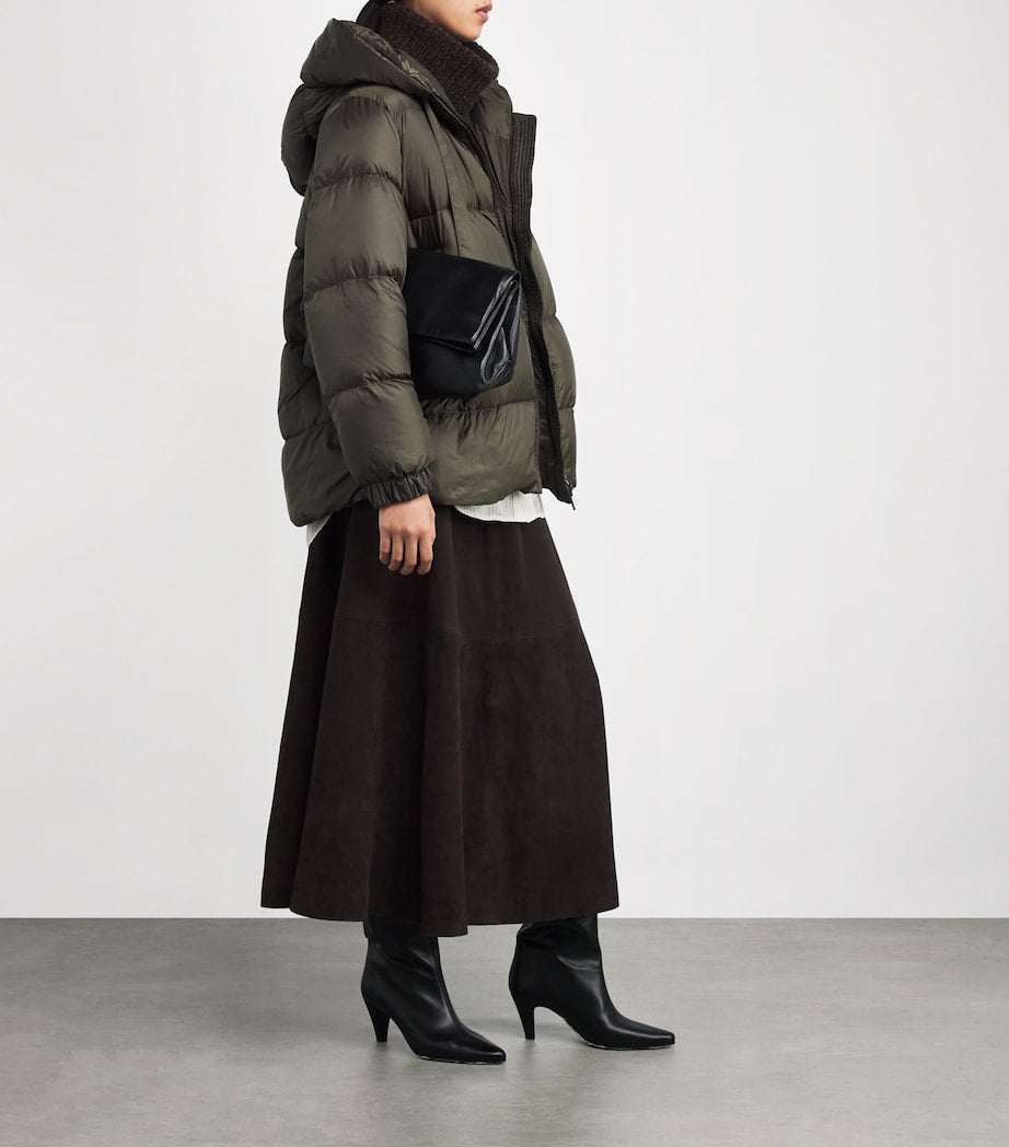 Max Mara Green The Cube Quilted Jacket