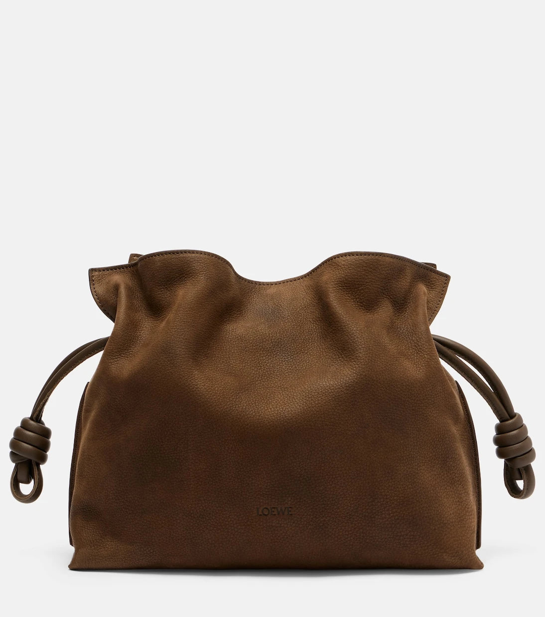 Loewe - Flamenco Medium suede clutch