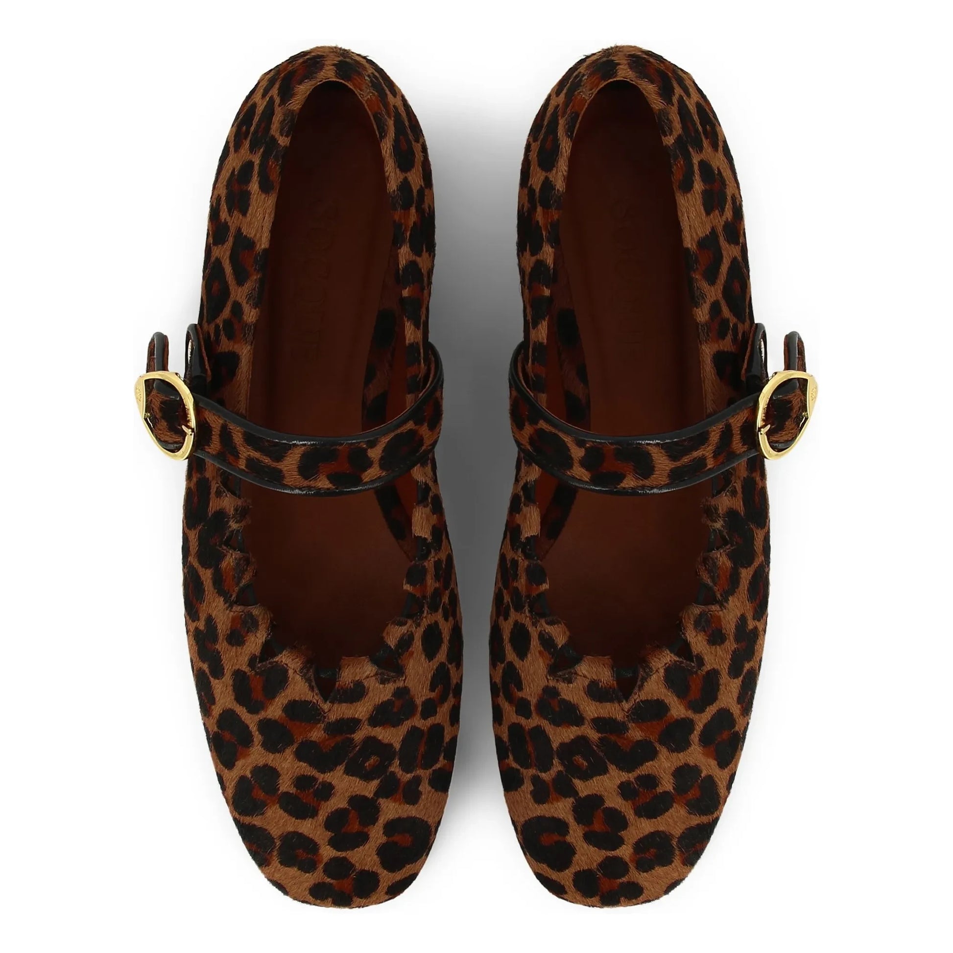 Socque Paris - Ballerinas Ginger Leopard | Brown