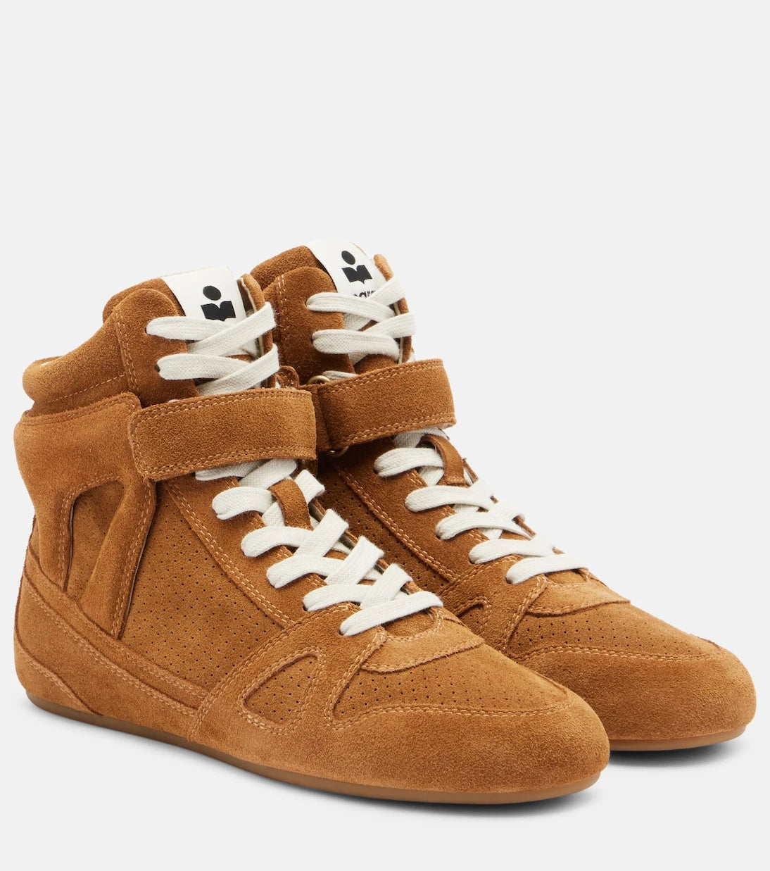 Isabel Marant - Senny suede high-top sneakers