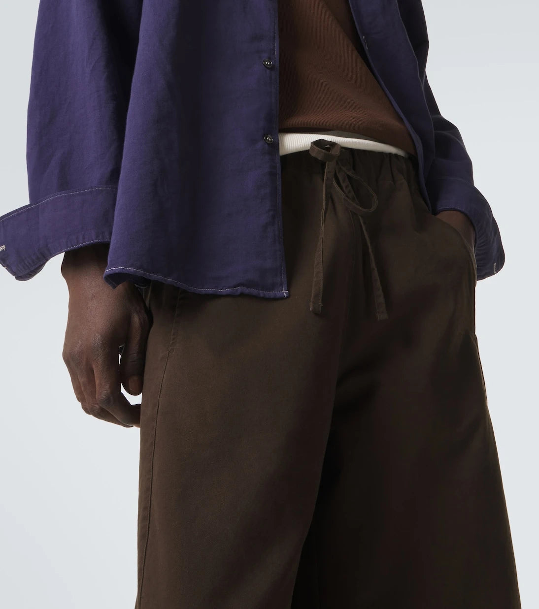 Entire Studios - Loft cropped cotton jersey sweatpants
