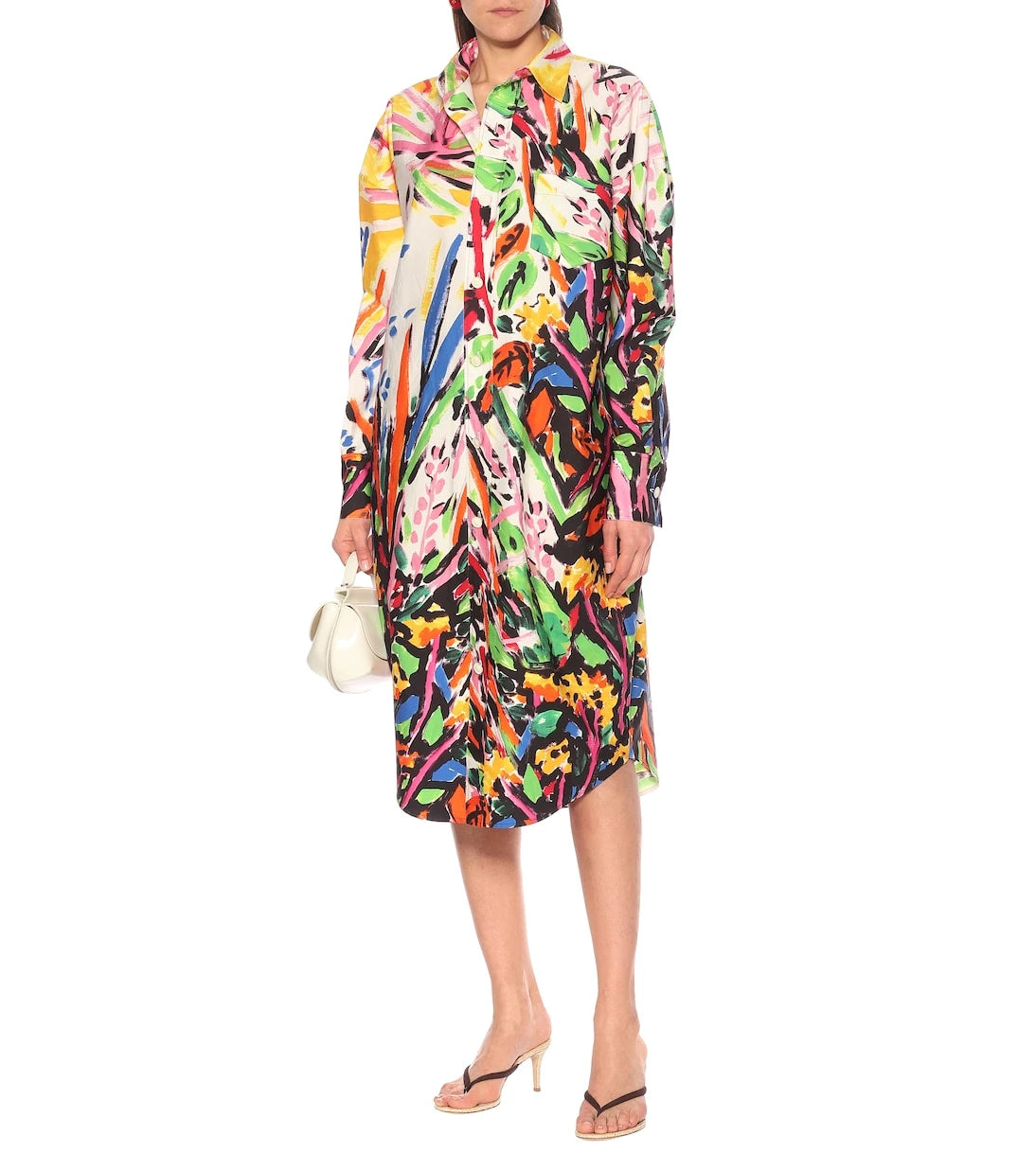Marni - Printed cotton dress