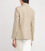 Weekend Max Mara Beige Virgin Wool Blazer