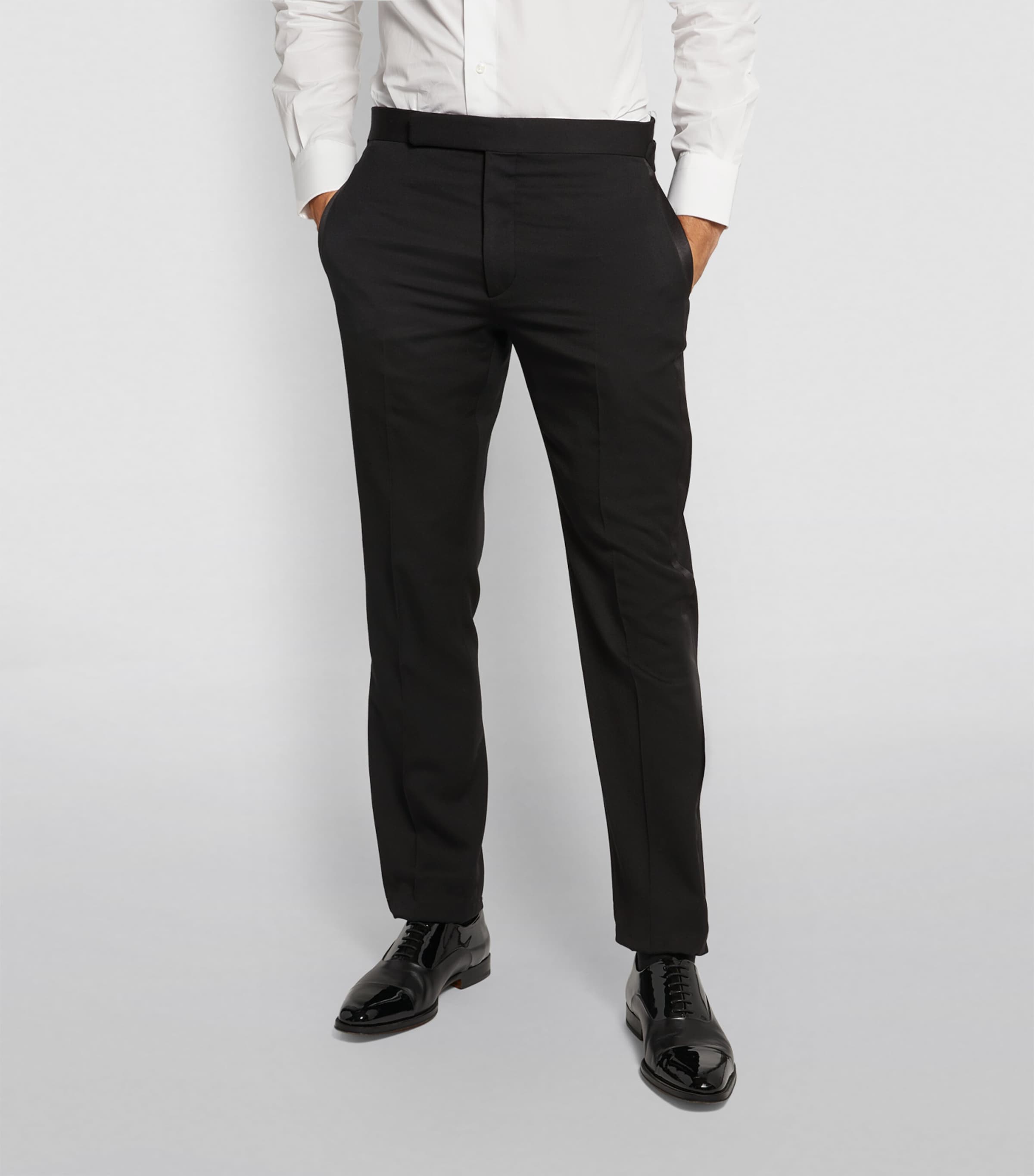 Wool Tuxedo Trousers