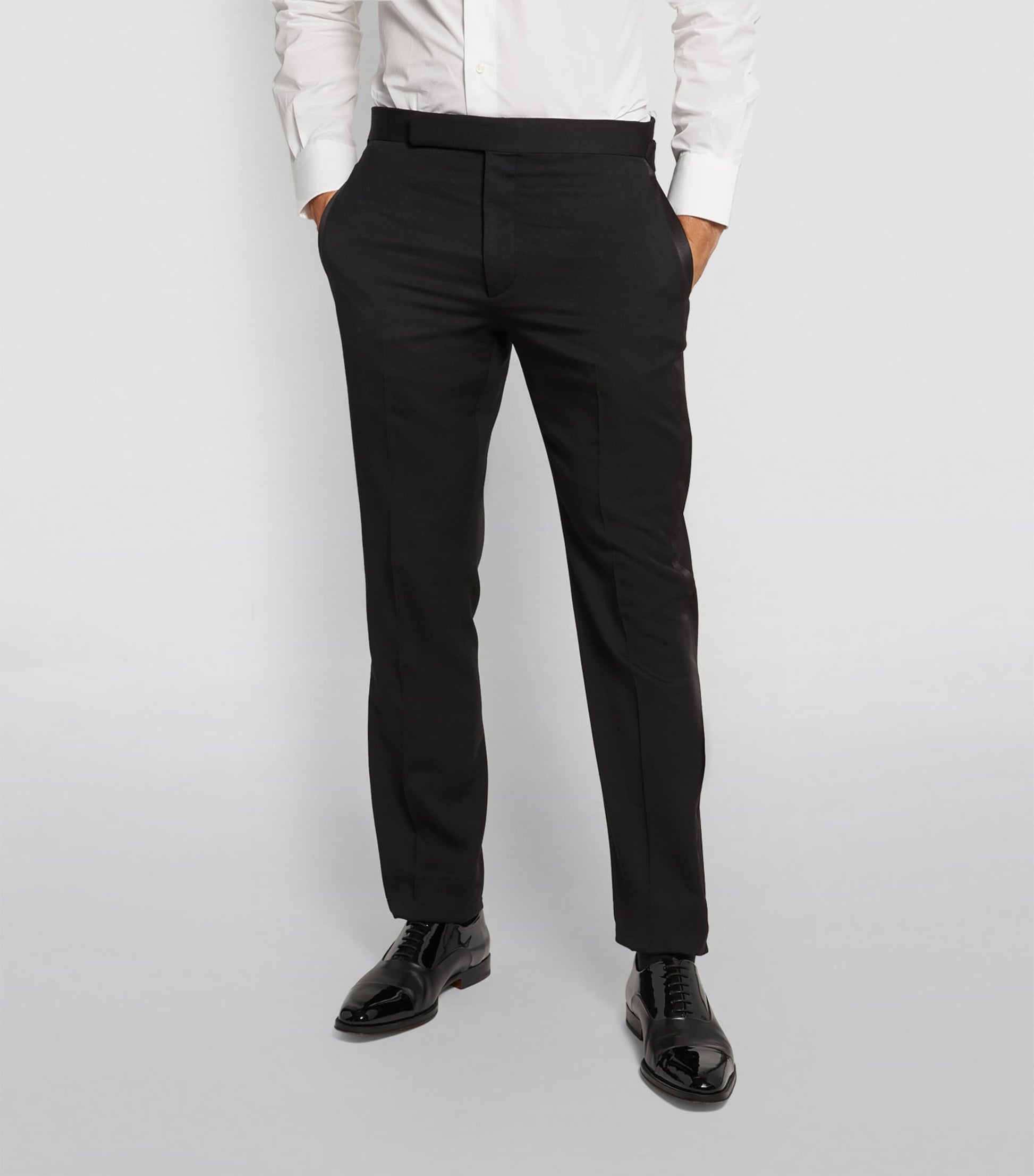 Wool Tuxedo Trousers
