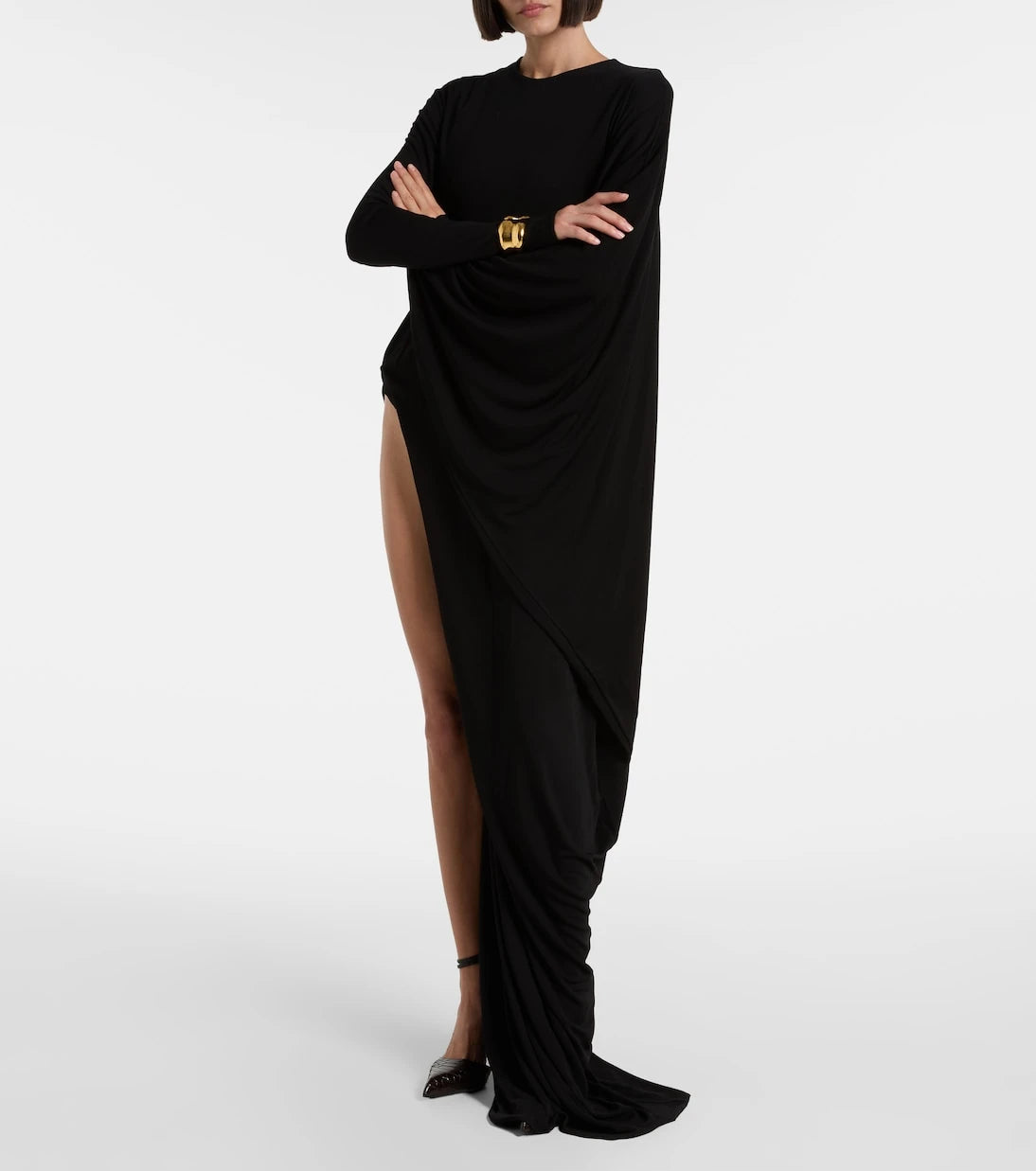 Tom Ford - Asymmetric crêpe jersey maxi dress