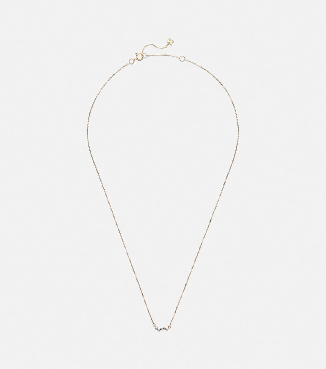 Mateo - 14kt gold necklace with diamonds