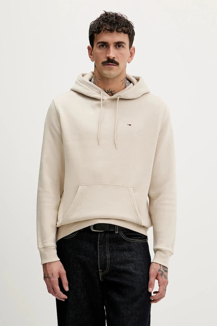 Tommy Jeans Erkek Pamuklu Kapüşonlu Sweatshirt