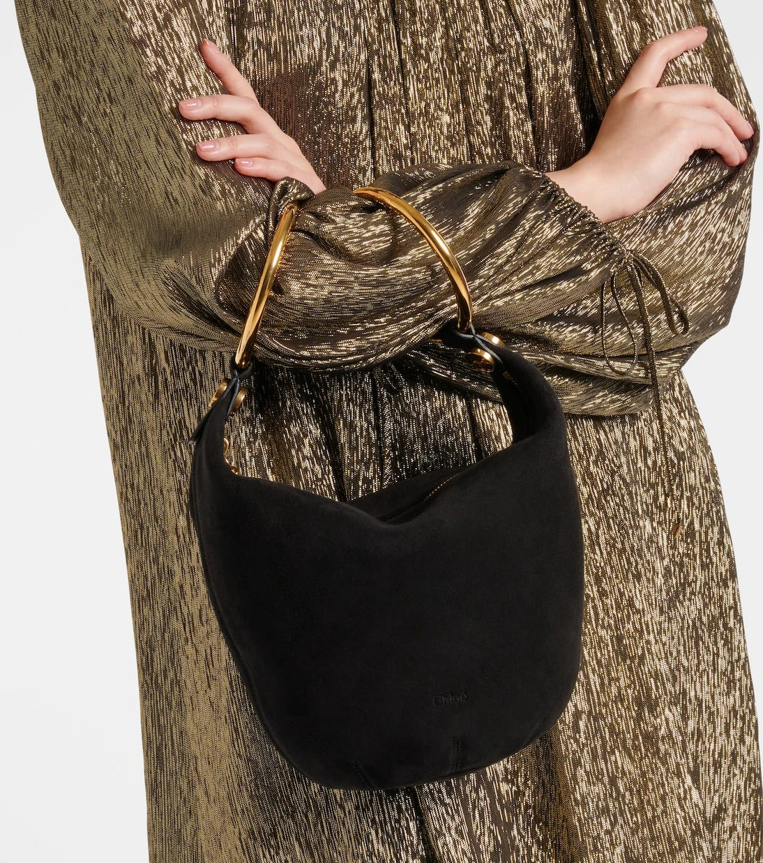 Chloé - Bracelet Medium suede shoulder bag