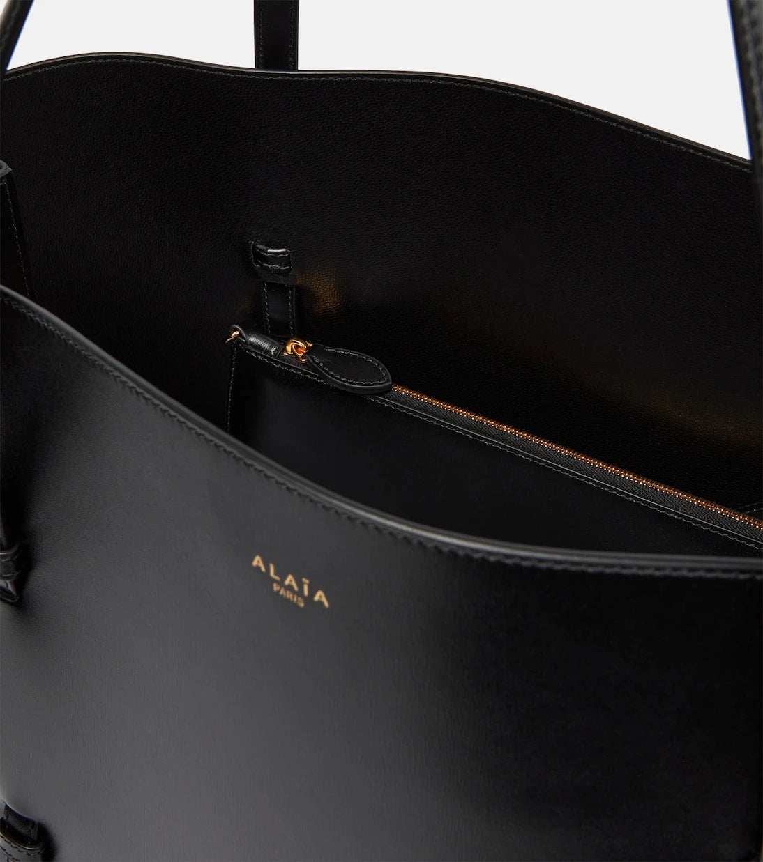 Alaïa - Mina 50 Large leather tote bag