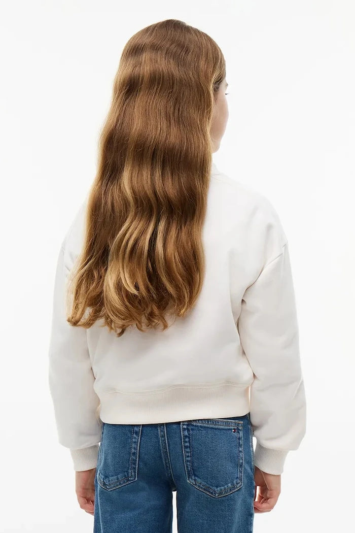 Pamuklu çocuk sweatshirt
