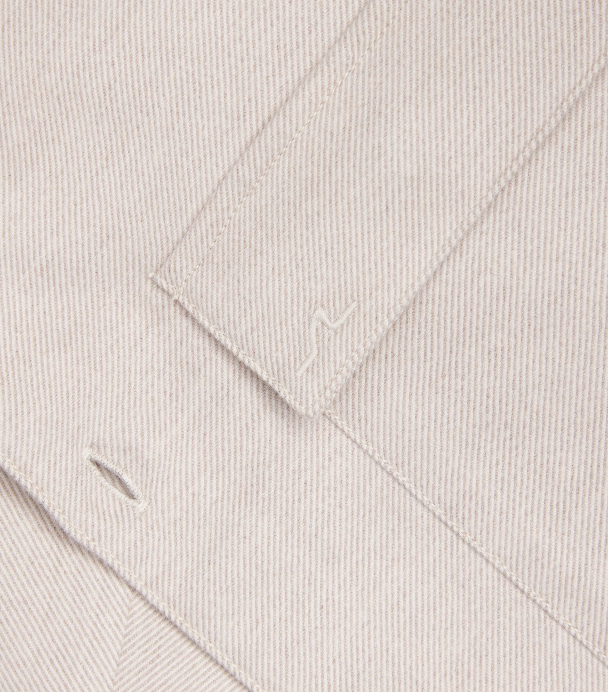 Beige Cotton-Cashmere Overshirt