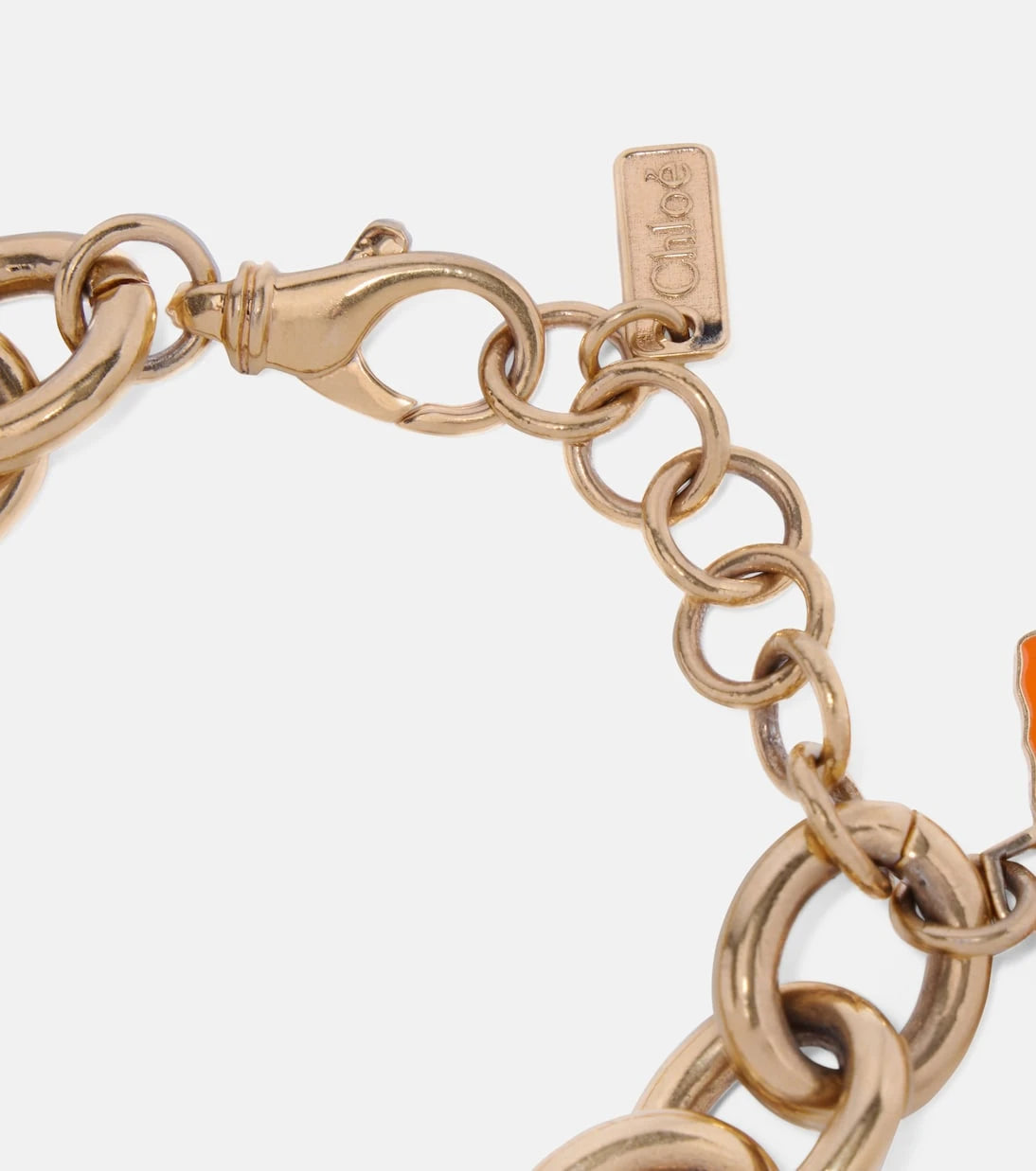 Chloé - Postcards embellished necklace