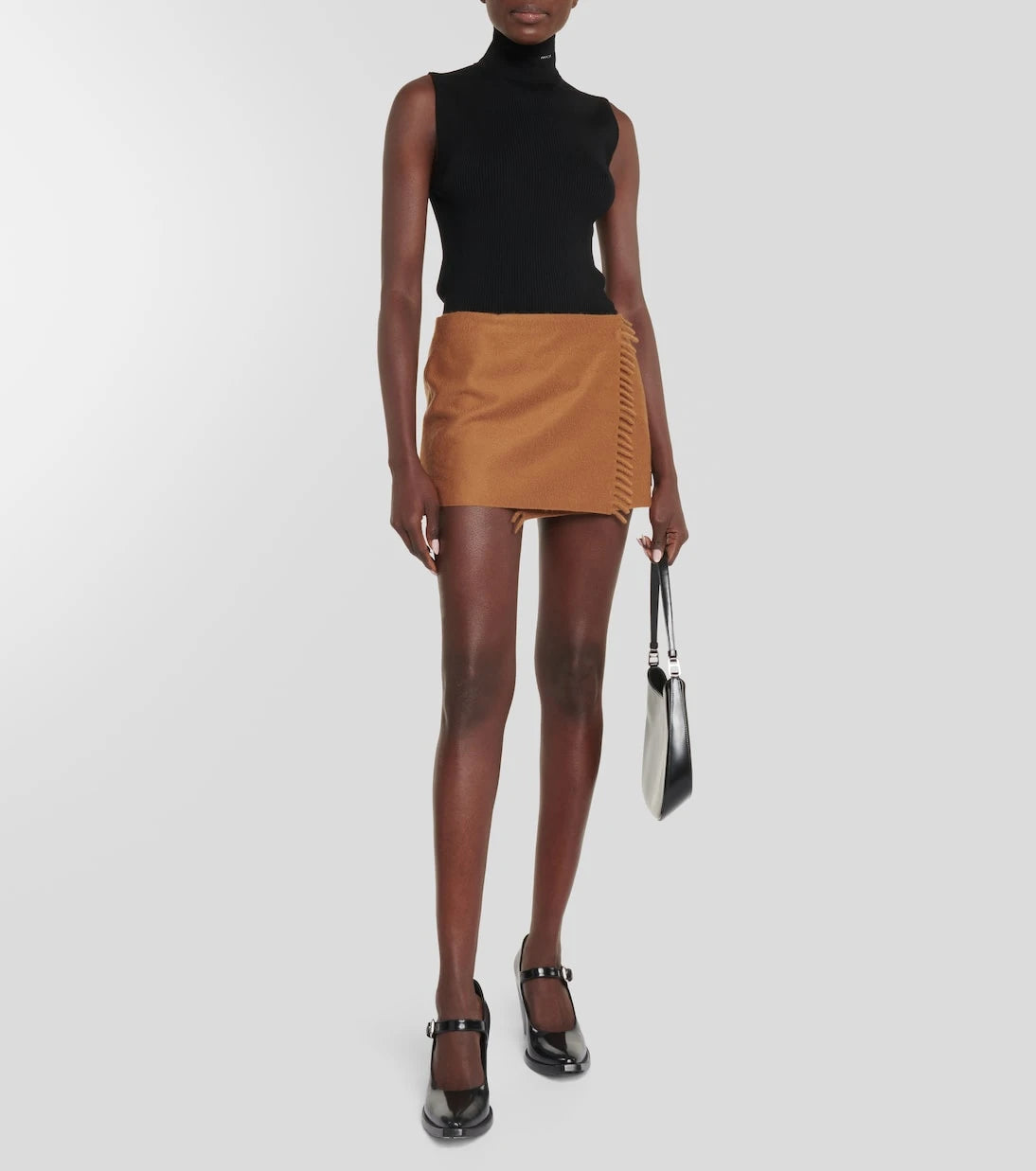 Prada - Cashmere miniskirt