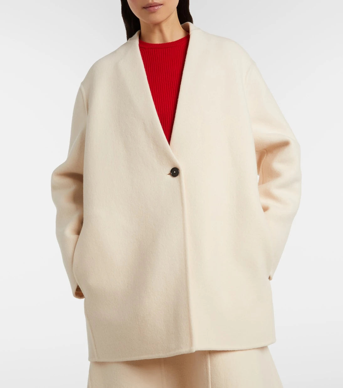Moncler Genius - + Jil Sander virgin wool down coat