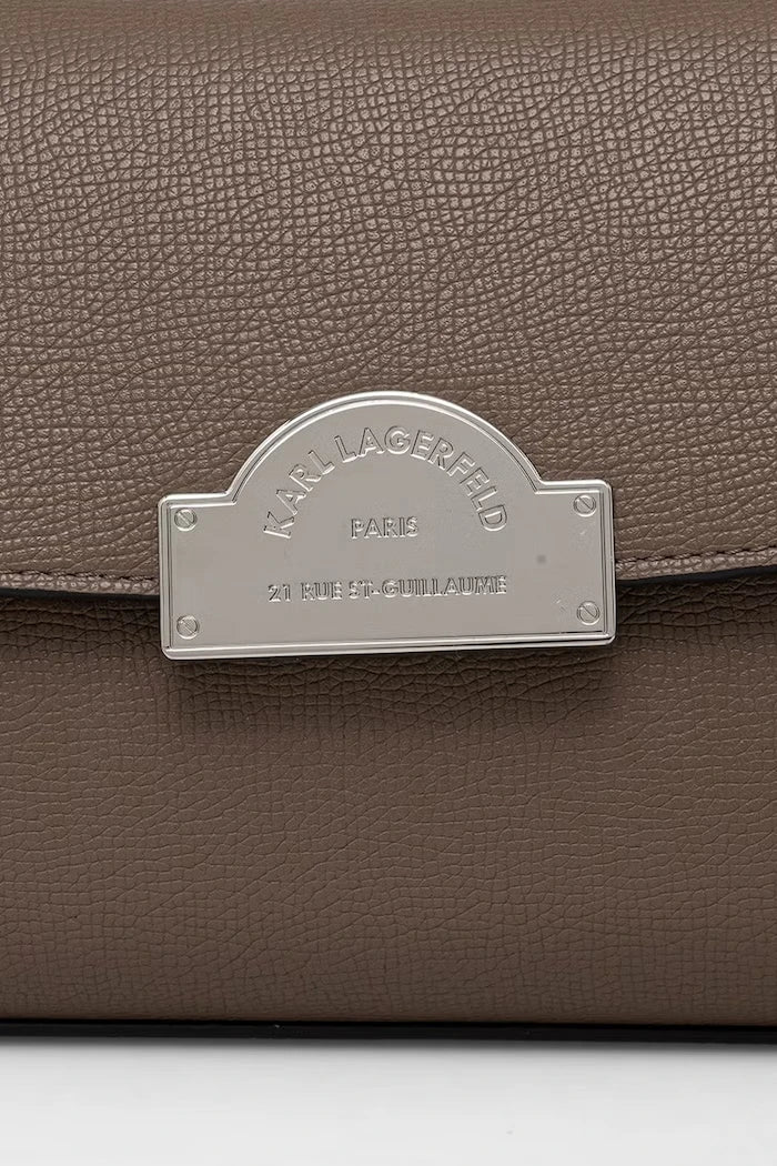 Karl Lagerfeld kadın crossbody çanta, suni deri K/RSG