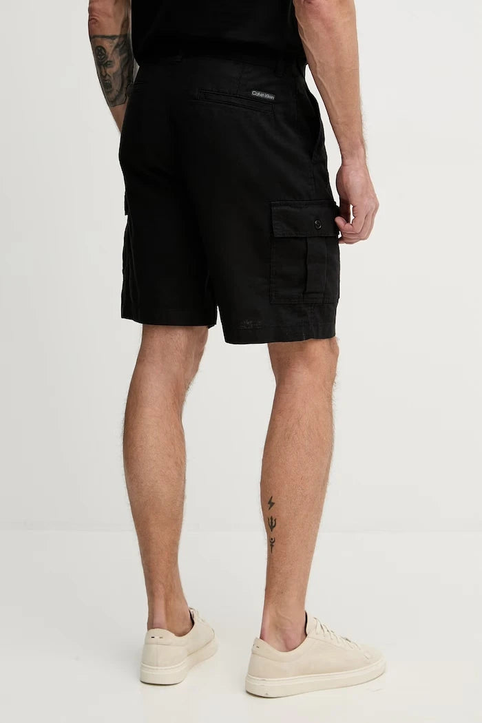Calvin Klein Jeans erkek keten kargo şort