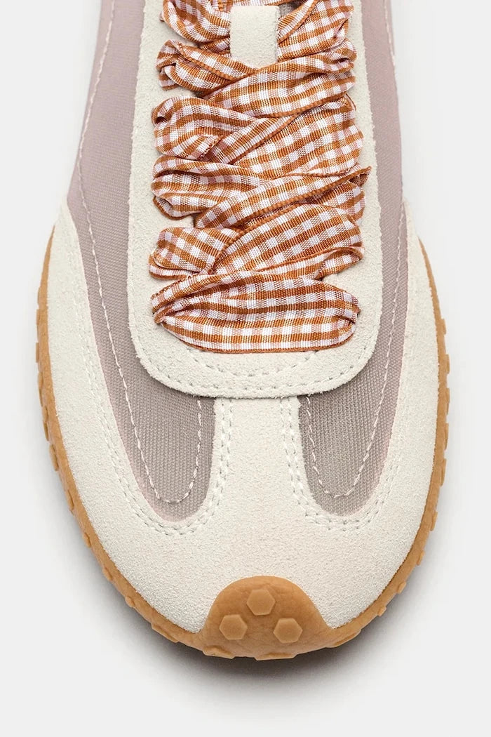 Hoff BRIDGE VICHY SOLID MESH SAGE Kadın Süet Sneaker