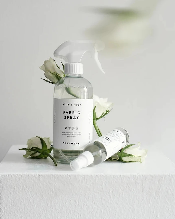 Спрей освежител за тъкани Steamery Rose & Musk 500 ml