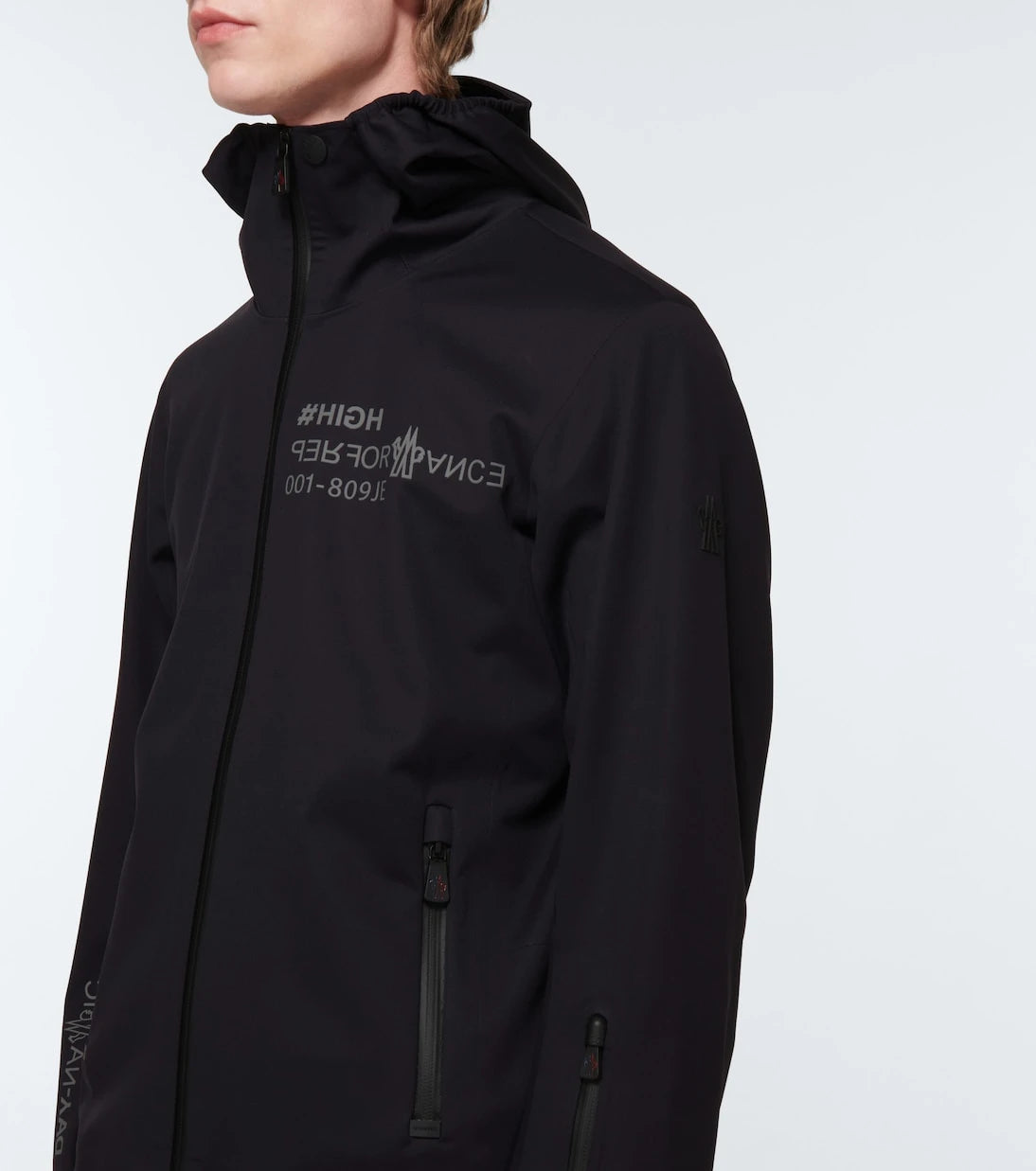 Moncler Grenoble - سترة فنية بقبعة