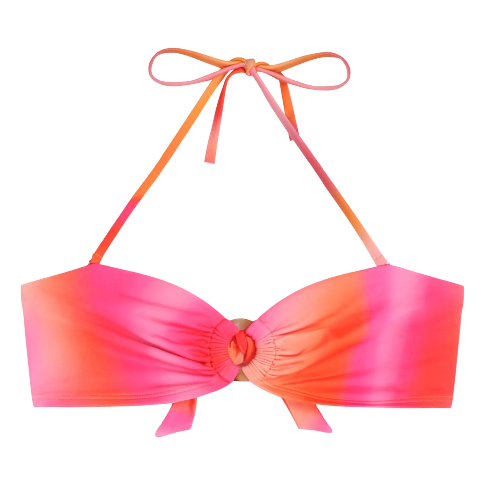 Icone - Bandeau Swimsuit Top Amber | Fuchsia