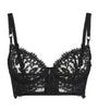 Simone Perele Black Lace Précieuse Half-Cup Bra