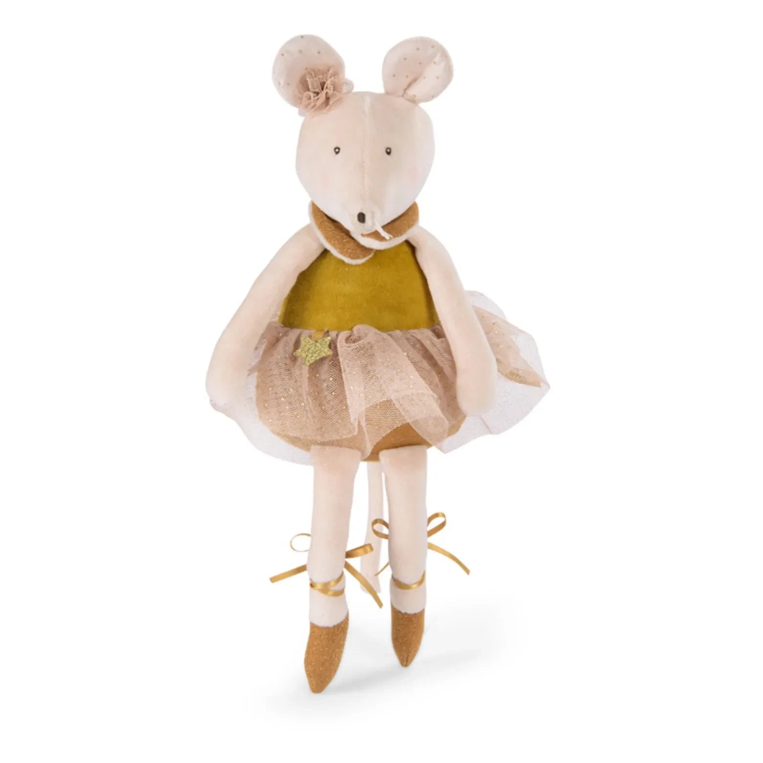 Moulin Roty - Souris musicale La petite école de danse | Or