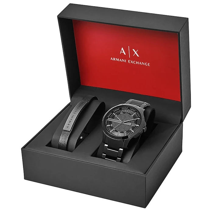 Часовник и гривна Armani Exchange