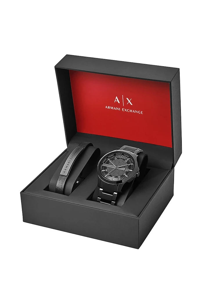 Часовник и гривна Armani Exchange
