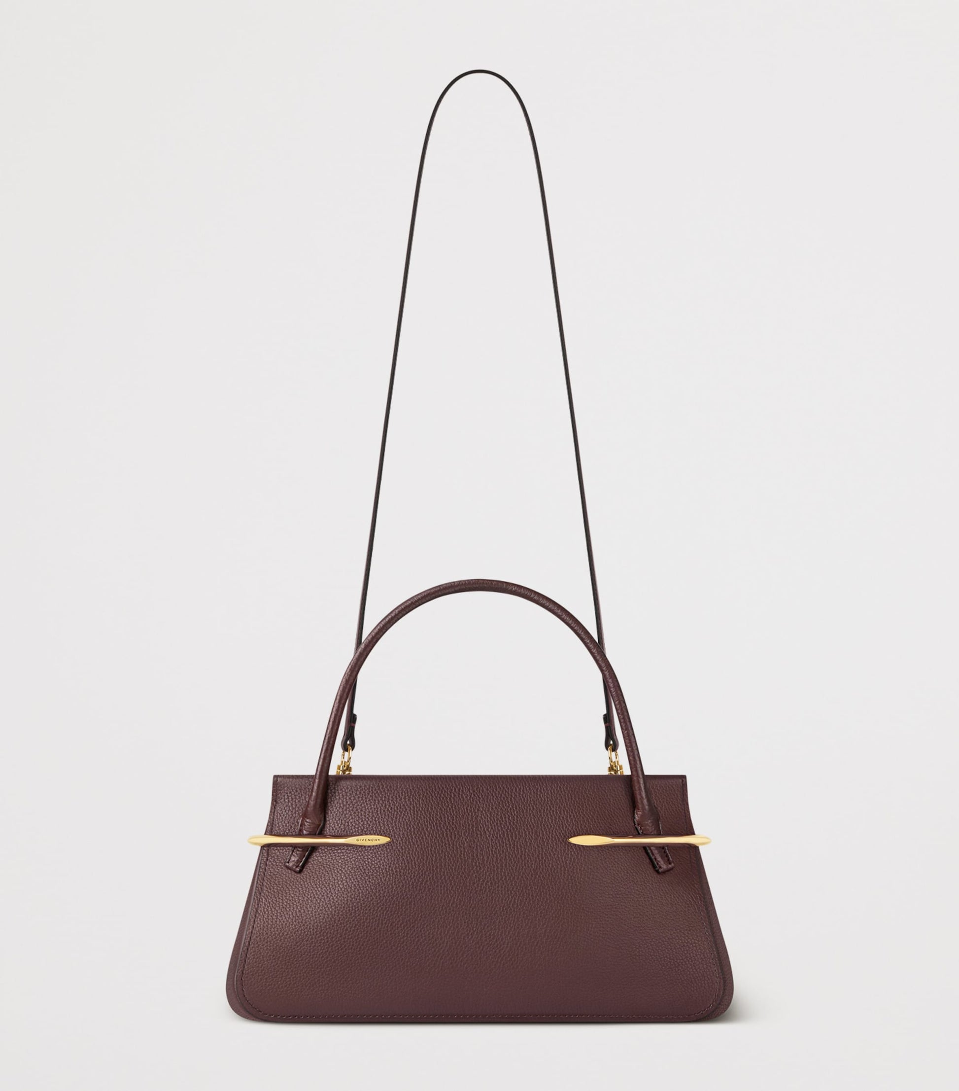 Givenchy Medium Leather Pinch Top-Handle Bag