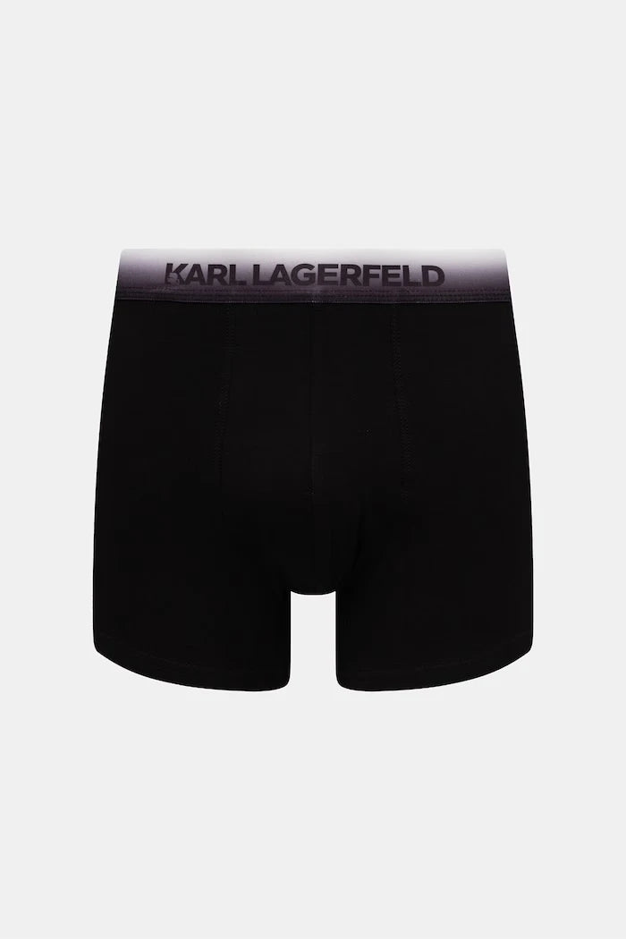 Karl Lagerfeld erkek pamuk ve elastanlı dar boxer 3'lü