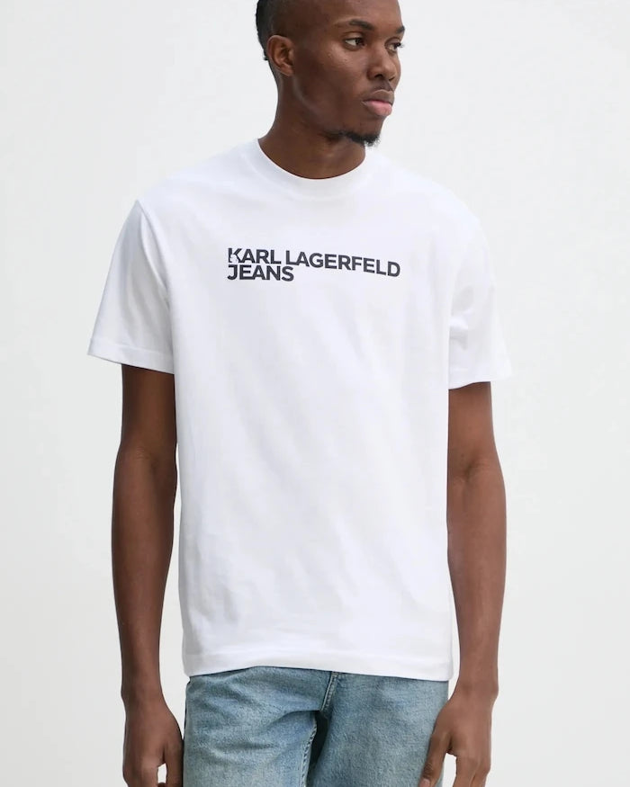 Karl Lagerfeld Jeans erkek pamuklu tişört