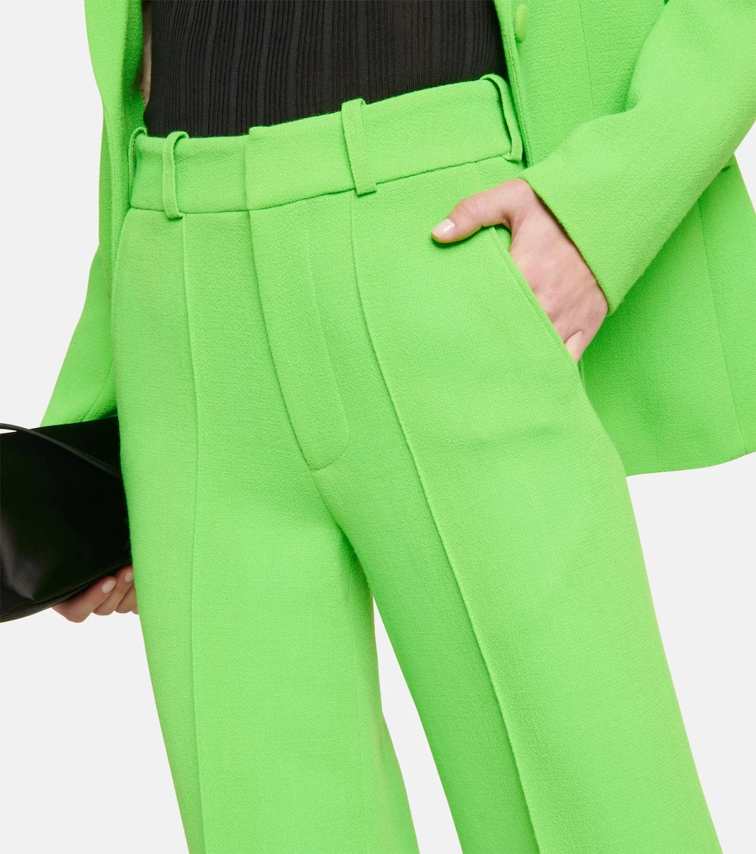 Christopher Kane - Wool wide-leg pants